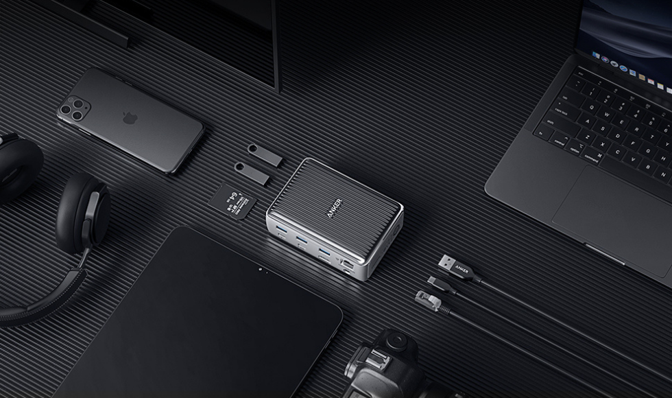 ドッキングステーションとUSBハブの違いは？Ankerのドッキング