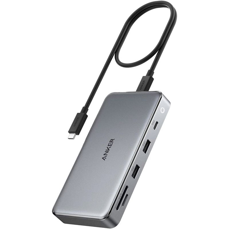 Anker 563 USB-C ハブ (10-in-1, Dual 4K HDMI, for MacBook) | USB-C ハブの製品情報