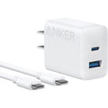 Anker Charger (20W, 2-Port) with USB-C ＆ USB-C ケーブル