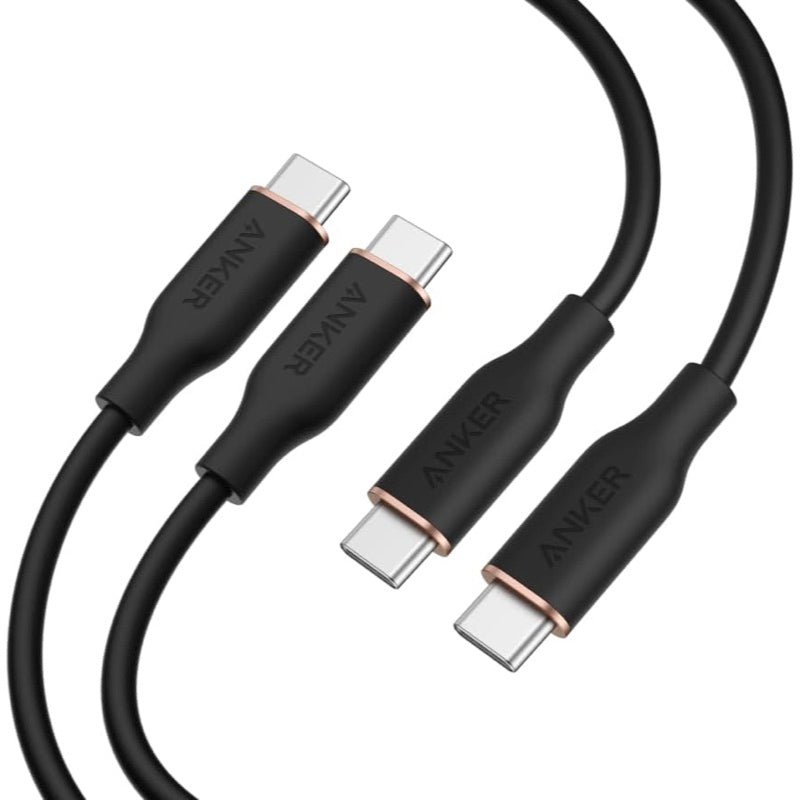 Anker PowerLine III Flow USB-C & USB-C ケーブル 0.9m 2本