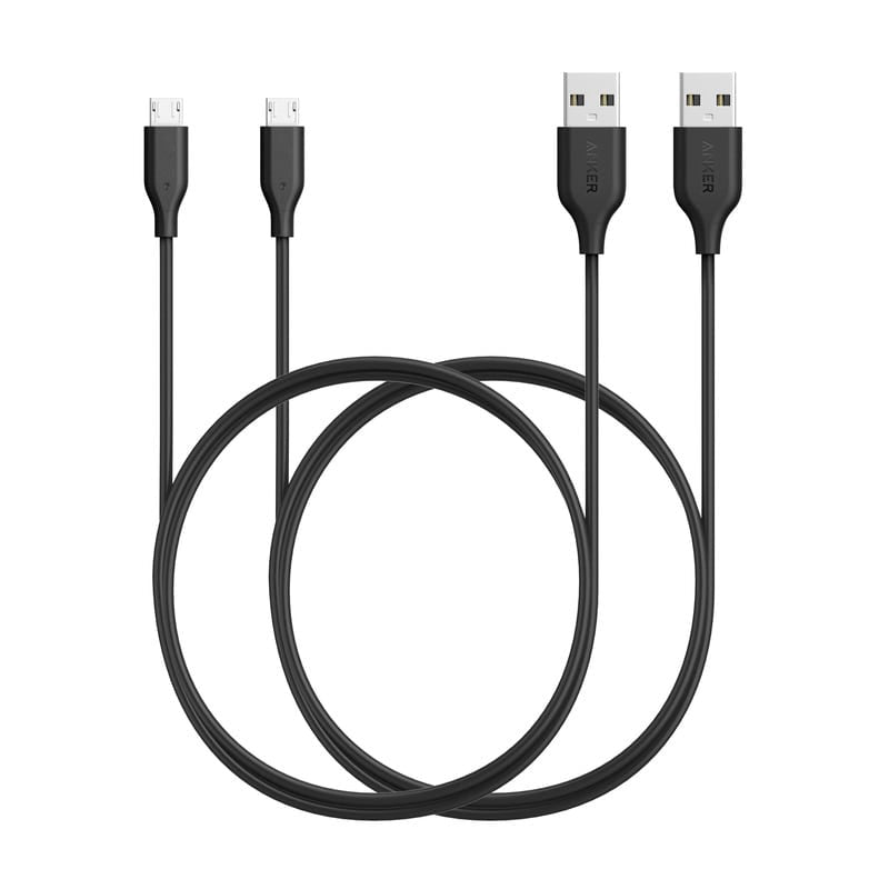 かん　USB充電ケーブル Micro USB 2本セット】PowerLine Micro USB ケーブル (0.9m)｜マイクロUSB