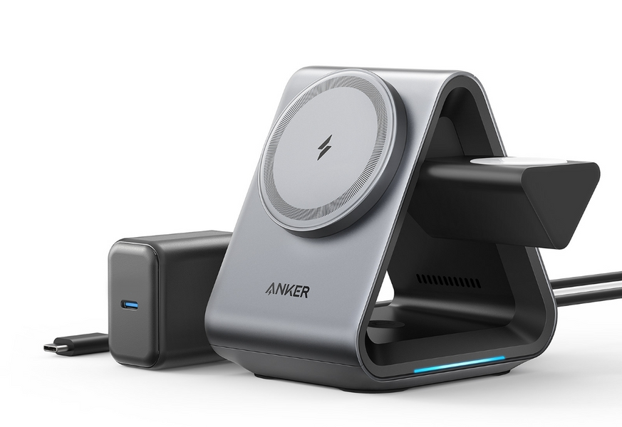 Made for MagSafe認証取得のワイヤレス充電ステーション「Anker 737 MagGo Charger (3-in-1 Station) 」を販売開始