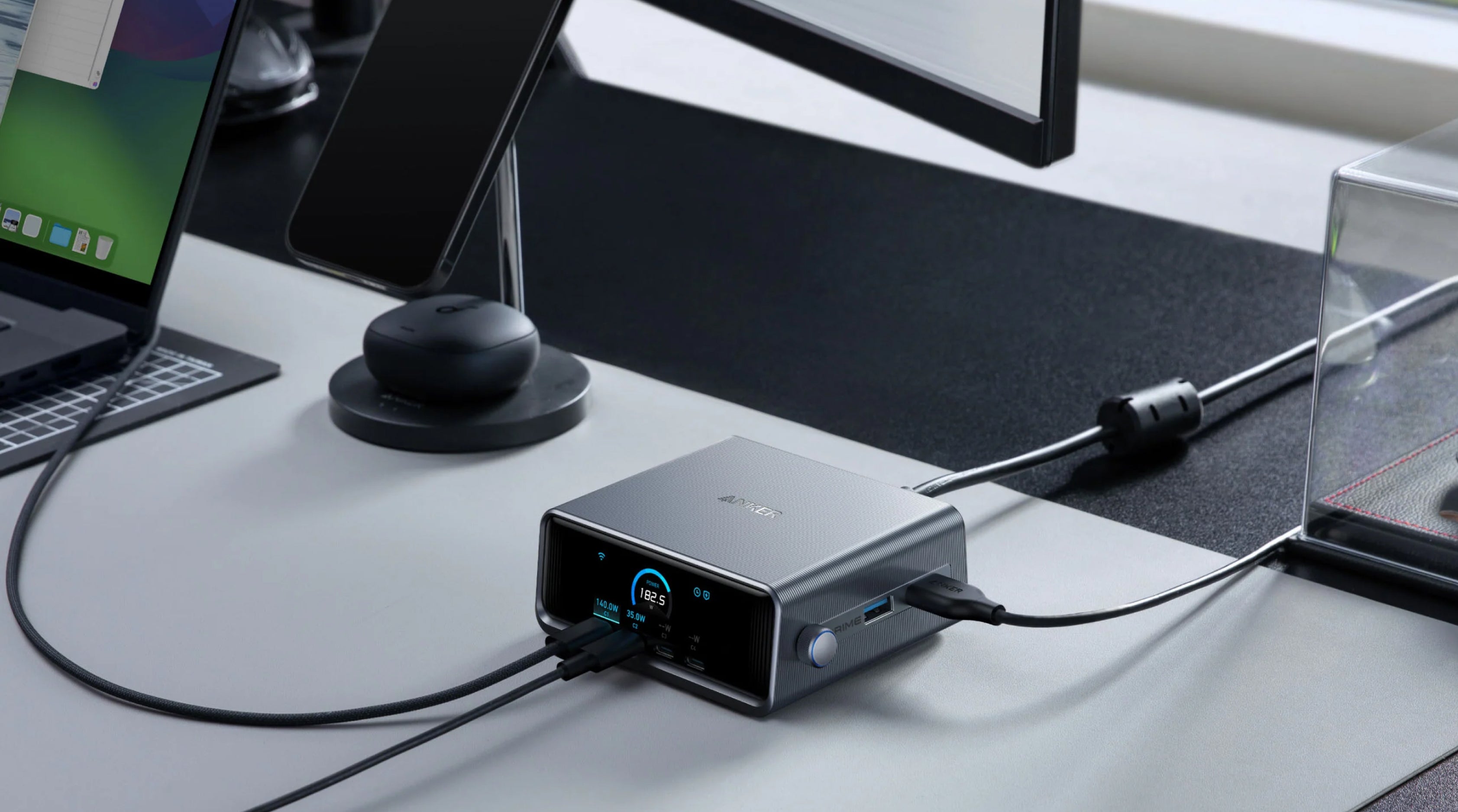 Anker リモート向け3点セット Anker 3-in-1 Cube with Qi2 | マグネット式ワイヤレス充電器の製品