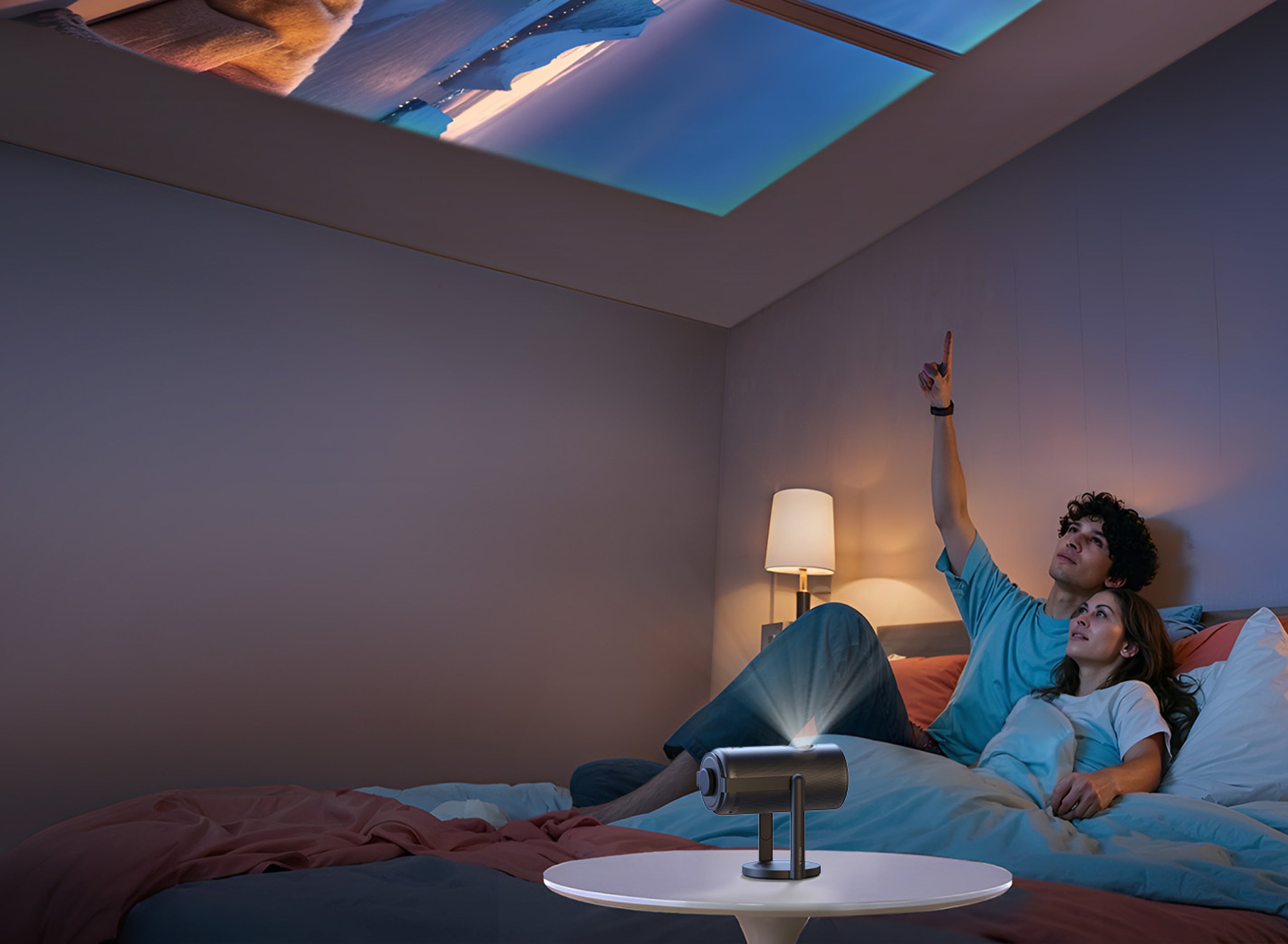 天井投影におすすめのモバイルプロジェクター3選！専用のスタンドもご