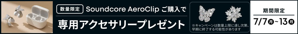 AeroClip 専用アクセサリープレゼント