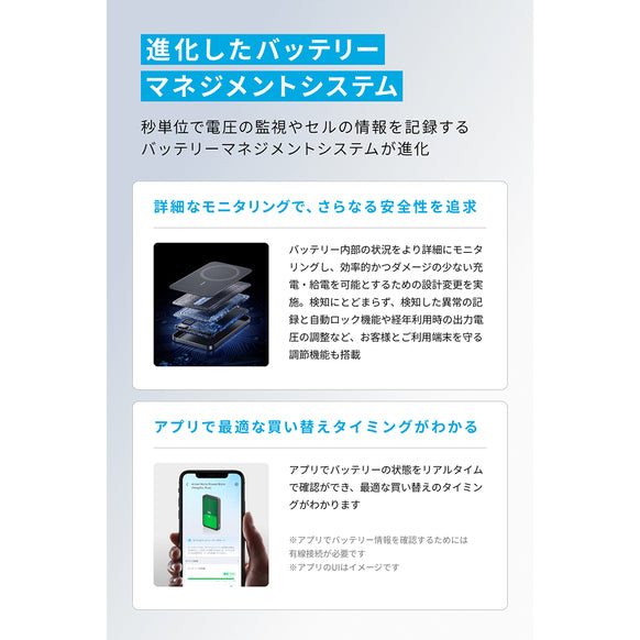 【予約販売】Anker Nano Power Bank (MagGo, Plus)