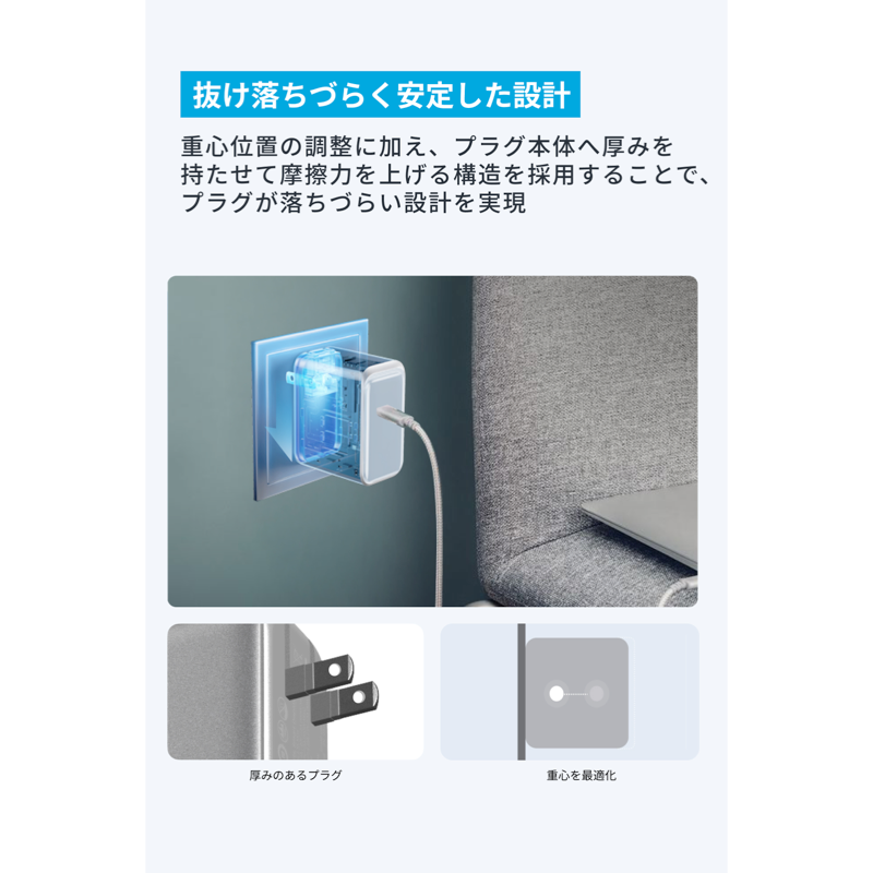 6. Anker Nano Charger (70W, 3 Ports) サブ画像3