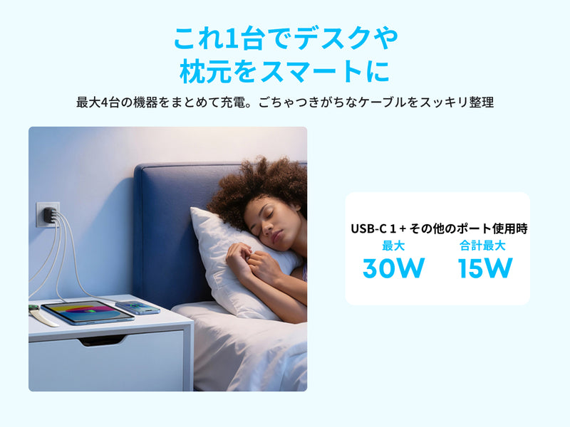4ポート使用時