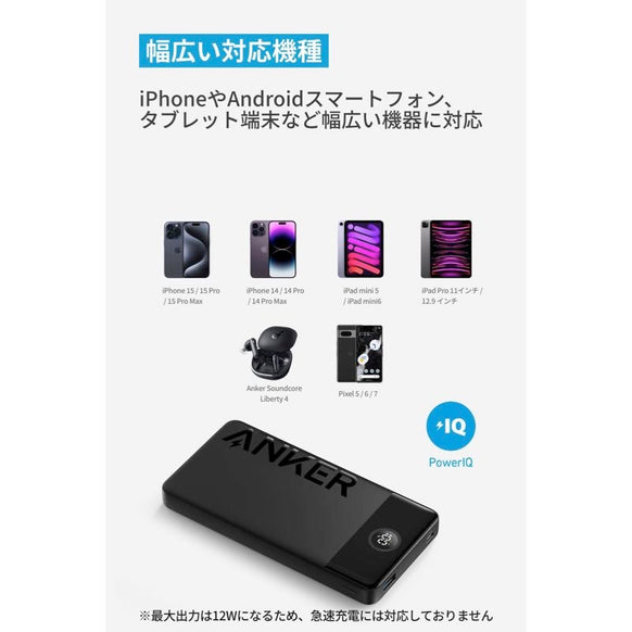 Anker Power Bank (10000mAh, 12W, 2-Port)