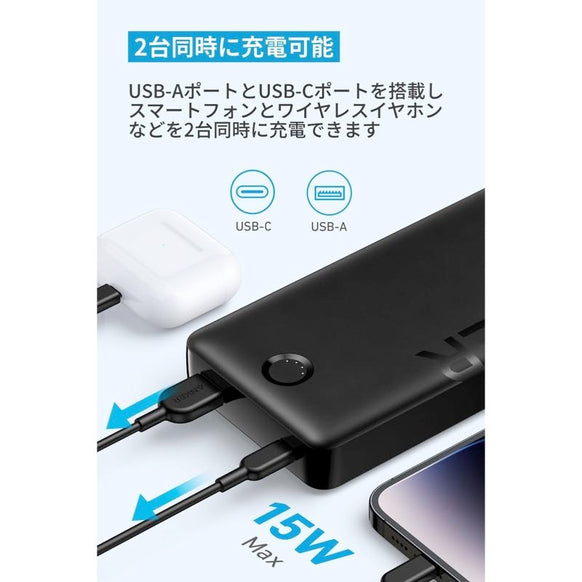 Anker Power Bank (20000mAh, 15W)