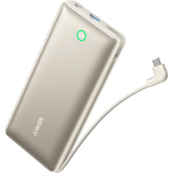 Anker Nano Power Bank (20000mAh, 30W, Built-In USB-C ケーブル)