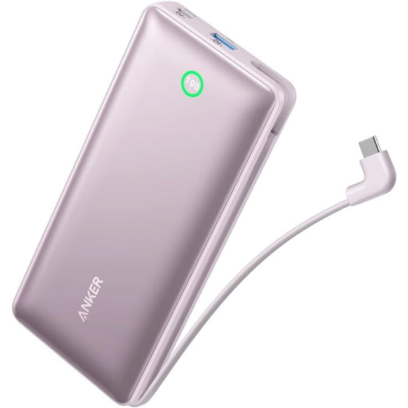 Anker Nano Power Bank (20000mAh, 30W, Built-In USB-C ケーブル)