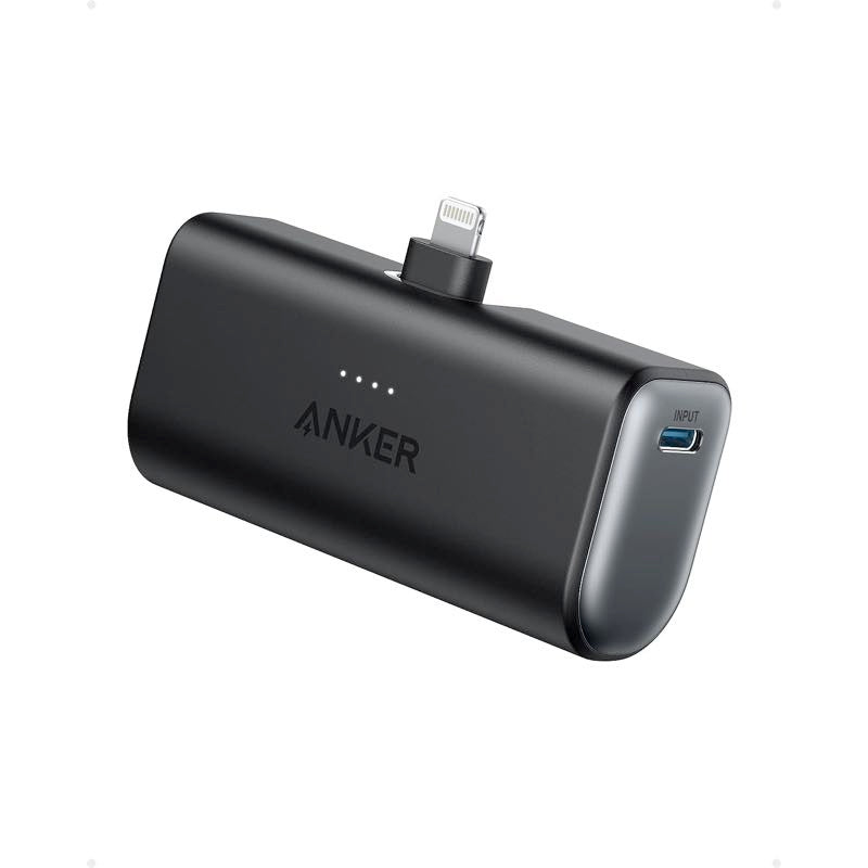 Anker Nano Power Bank Built-In Lightning Connector 12W 5000mAh A1645 product image