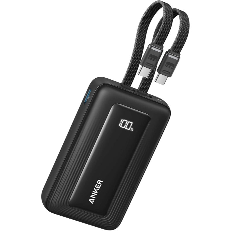 Anker Anker Zolo Power Bank (10000mAh, 35W, Built-In Dual USB-Cケーブル)の商品画像