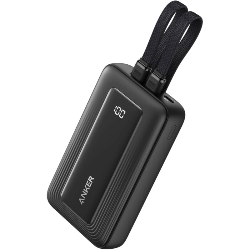 Anker Anker Zolo Power Bank (10000mAh, 30W, Built-In USB-C / ライトニングケーブル)の商品画像