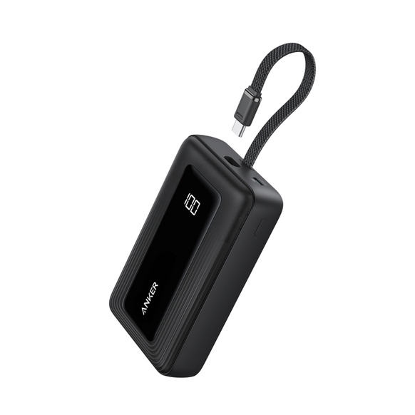Anker Zolo Power Bank (20000mAh, 45W, Built-In USB-Cケーブル)