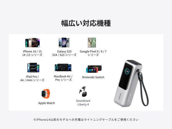 幅広い対応機種