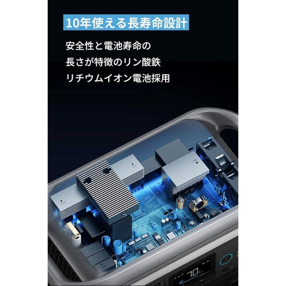 Anker Solix BP1000 拡張バッテリー (1056Wh)