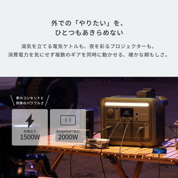 Portable Power Station 1000
