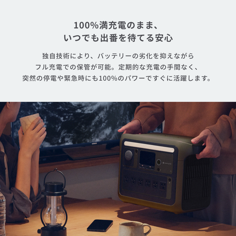 発電機・ポータブル電源 Portable Power Station 1000 Portable Power Station 1000 | ポータブル電源の製品情報 | Anker