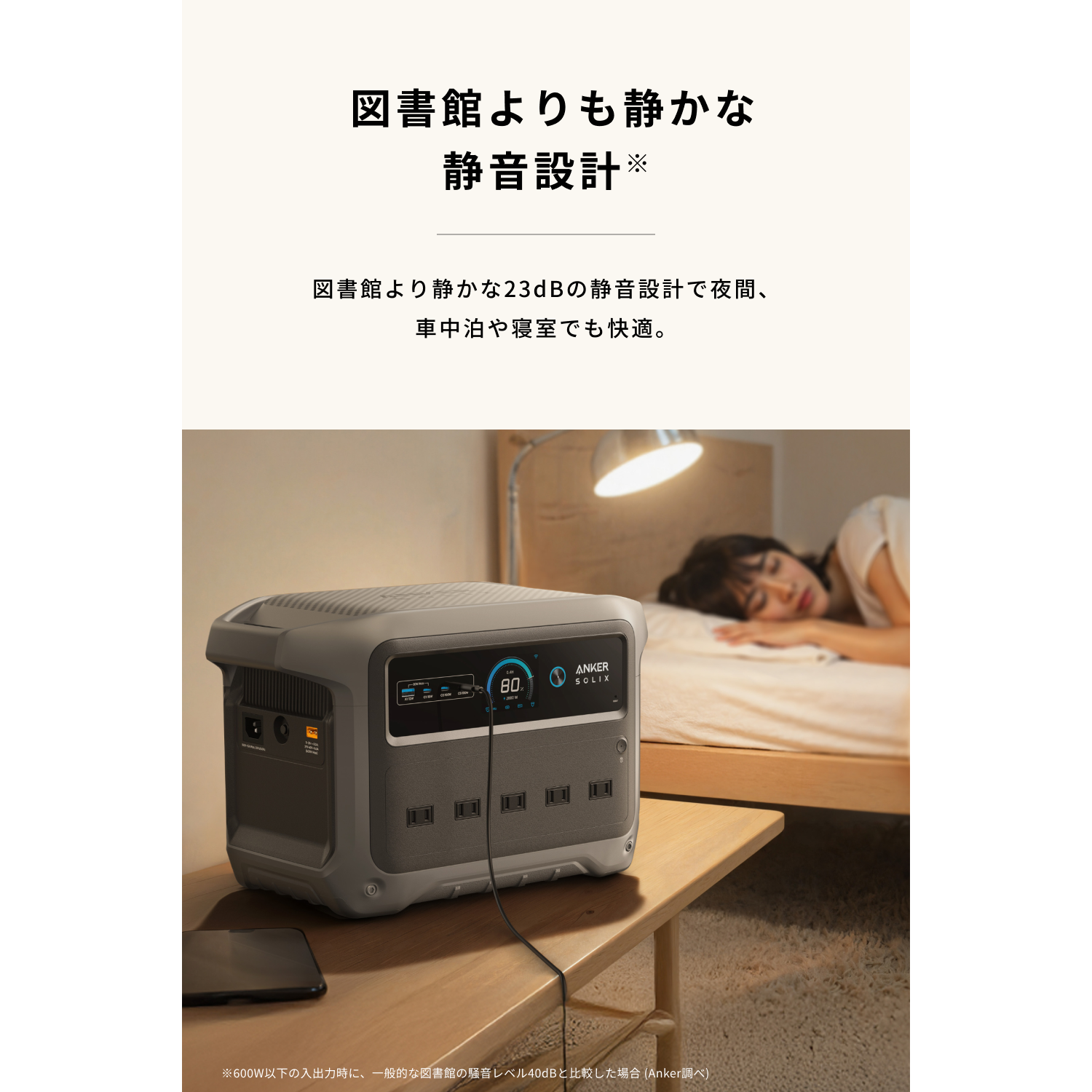 Anker Solix C1000 Gen 2の急速充電機能を示す公式掲載画像