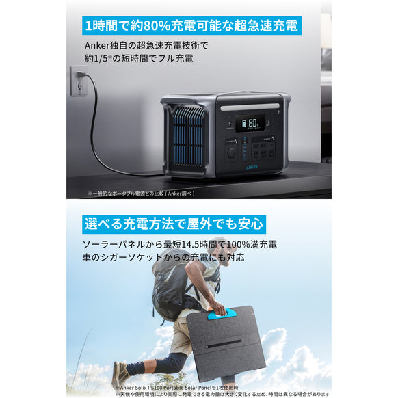 Anker 757 Portable Power Station (PowerHouse 1229Wh)