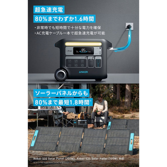 Anker 767 Portable Power Station (GaNPrime PowerHouse 2048Wh)