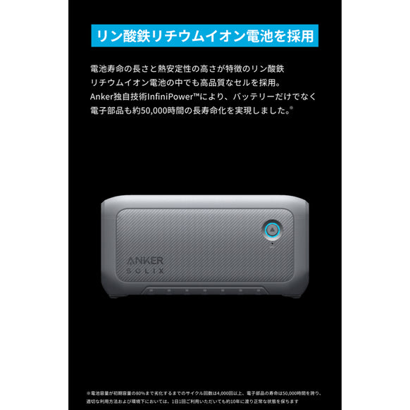 Anker Solix BP2000 拡張バッテリー (2048Wh)