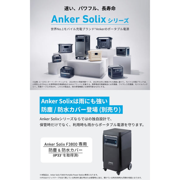 Anker Solix F3800 Portable Power Station