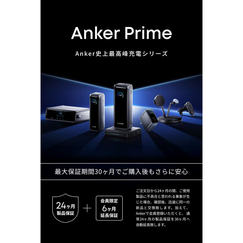 Anker Prime Charging Base (150W, 3 Ports) | 充電器の製品情報