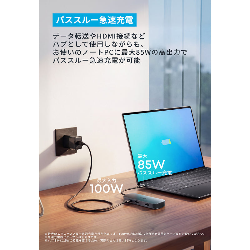Anker Nano USB-C ハブ (8-in-1, Dual Display) | USB Hubの製品情報