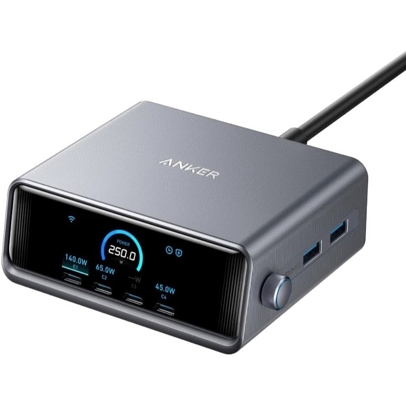 Anker Prime Charger (250W, 6 Ports, GaN)のメーカー掲載画像