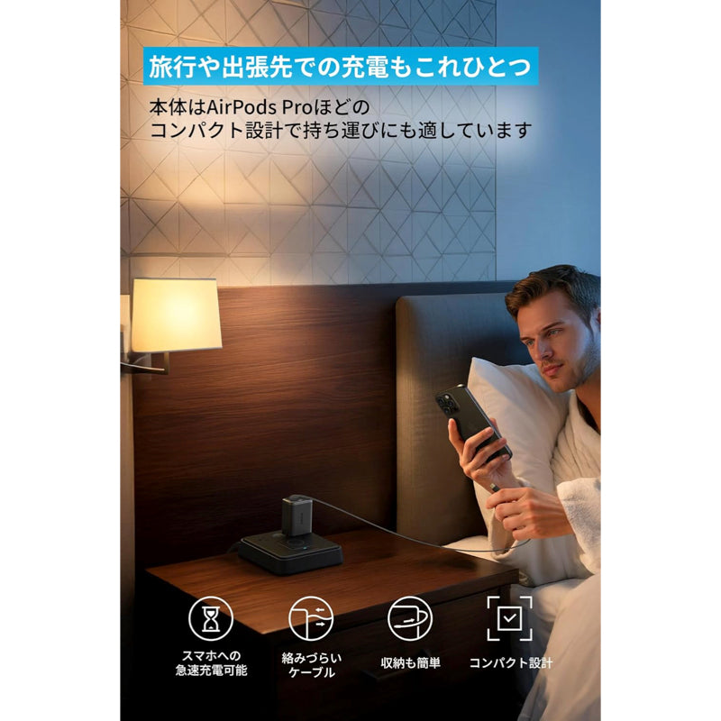 【神戸市、たつの市で受取可】Anker チャージャー & ケーブルセット B2668N11 楽天市場】【送料無料】Anker チャージャー & ケーブルセット B2668N11