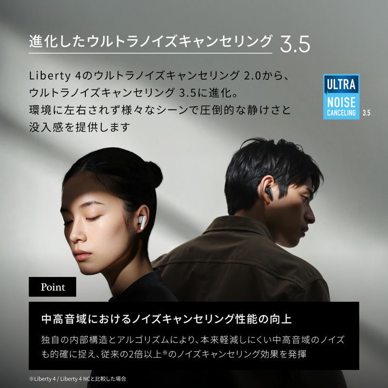Soundcore Liberty 5 | ワイヤレスイヤホンの製品情報 | Anker Japan Soundcore Liberty 5 | ワイヤレスイヤホンの製品情報 | Anker Japan