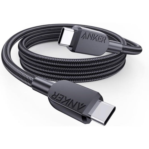 Anker USB-C & USB-C ケーブル (高耐久ナイロン) 0.9m