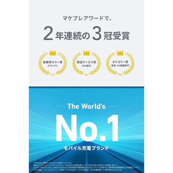 Anker 310 USB-C & USB-C ケーブル ホワイト 2本セット