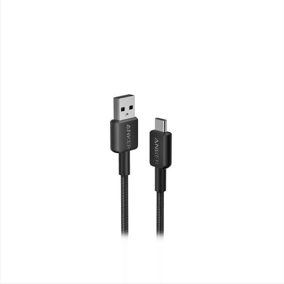 Anker 322 USB-C & USB-A ケーブル 0.9m (USB2.0対応)