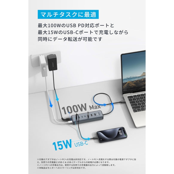 Anker USB-C データ ハブ (8-in-1, 5Gbps)