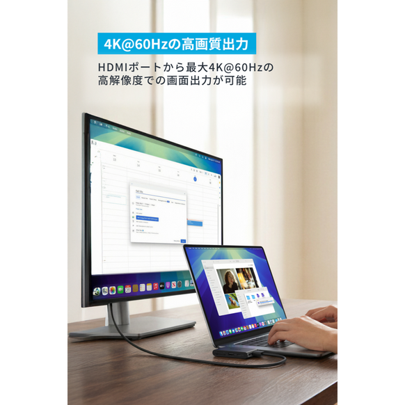 Anker Nano USB-C ハブ (6-in-1, 5Gbps)