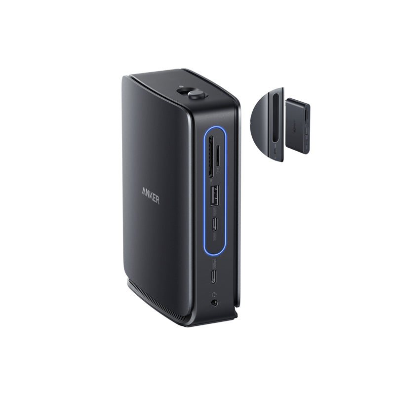 Anker 563 USB-Cハブ ドッキングステーション ケーブル付き Anker 563 USB-C ハブ (10-in-1, Dual 4K HDMI, for MacBook) | USB-C