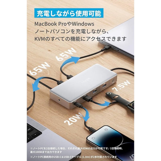 Neuer Anker KVM Switch für Dektop-PC und Laptop unterstützt 4K und Neuer Anker KVM Switch für Dektop-PC und Laptop unterstützt 4K und