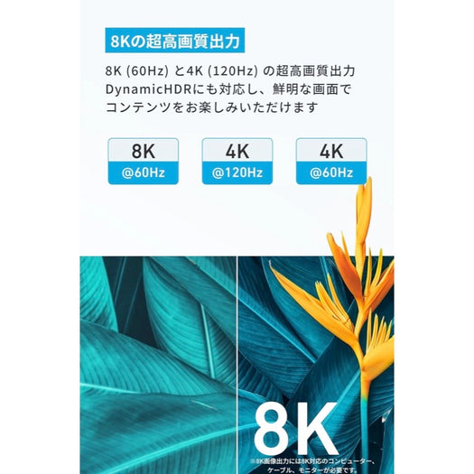 Anker HDMI ケーブル (8K) 0.9m