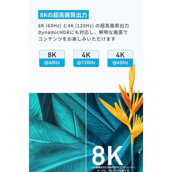Anker HDMI ケーブル (8K)