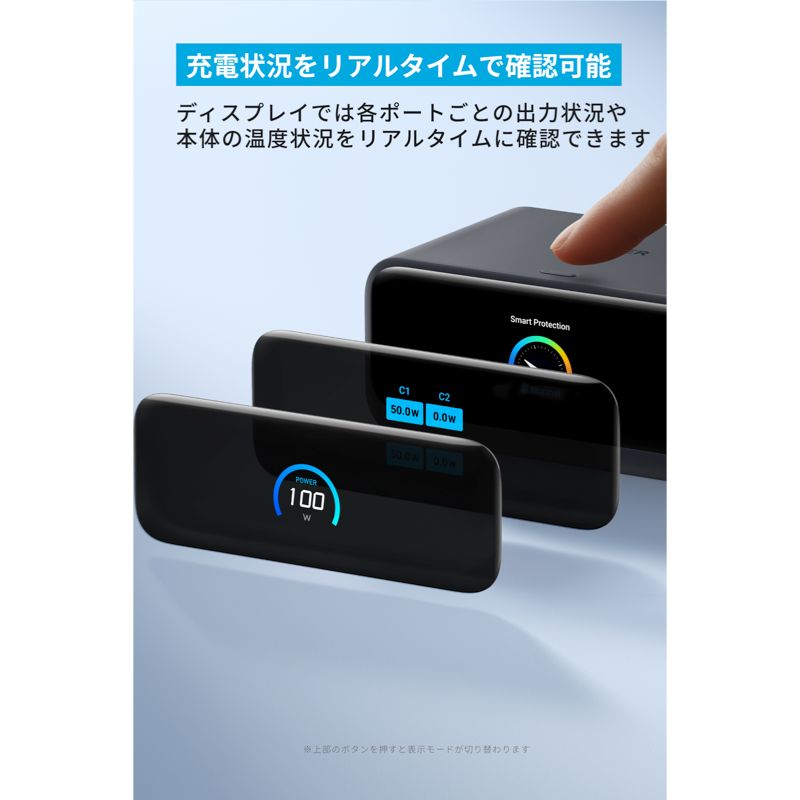 Anker Charging Station (7-in-1, 100W, 巻取り式 USB-Cケーブル Anker Charging Station (7-in-1, 100W, 巻取り式 USB-Cケーブル