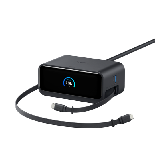 Anker Nano Charging Station (7-in-1, 100W, 巻取り式 USB-Cケーブル)