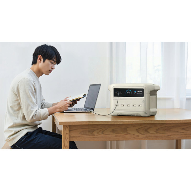 Anker Solix C1000 Gen 2 Portable Power Station LE オフホワイト Anker Solix C1000 Gen 2 Portable Power Station LE オフホワイト