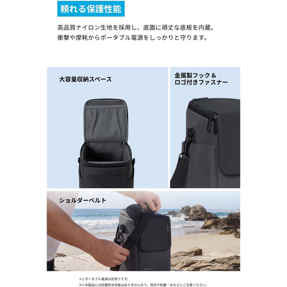 Anker Solix C300 / C300 DC / C200 / C200 DC 専用キャリーバッグ