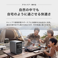 Anker Solix S2000 Portable Power Station (ダークグレー) with Anker Solix PS400 Dual Portable Solar Panel
