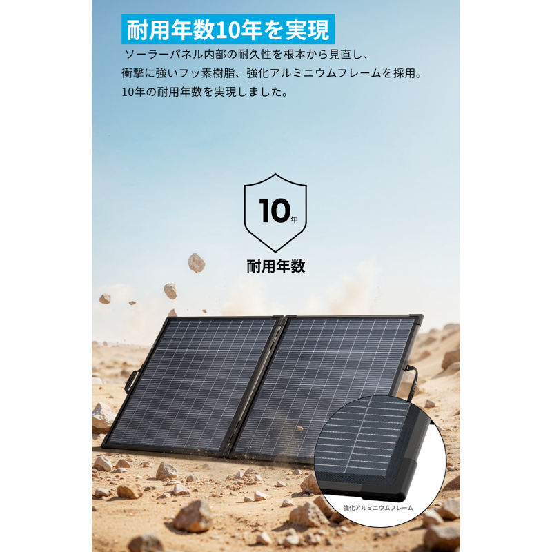 Anker Solix PS200 Dual Portable Solar Panel | ãœãŒã©ãŒããã«ã®è£œå Anker Solix PS200 Dual Portable Solar Panel | ãœãŒã©ãŒããã«ã®è£œå