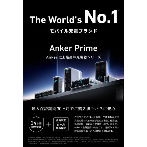 Anker Prime Power Bank (9600mAh, 65W, Fusion)